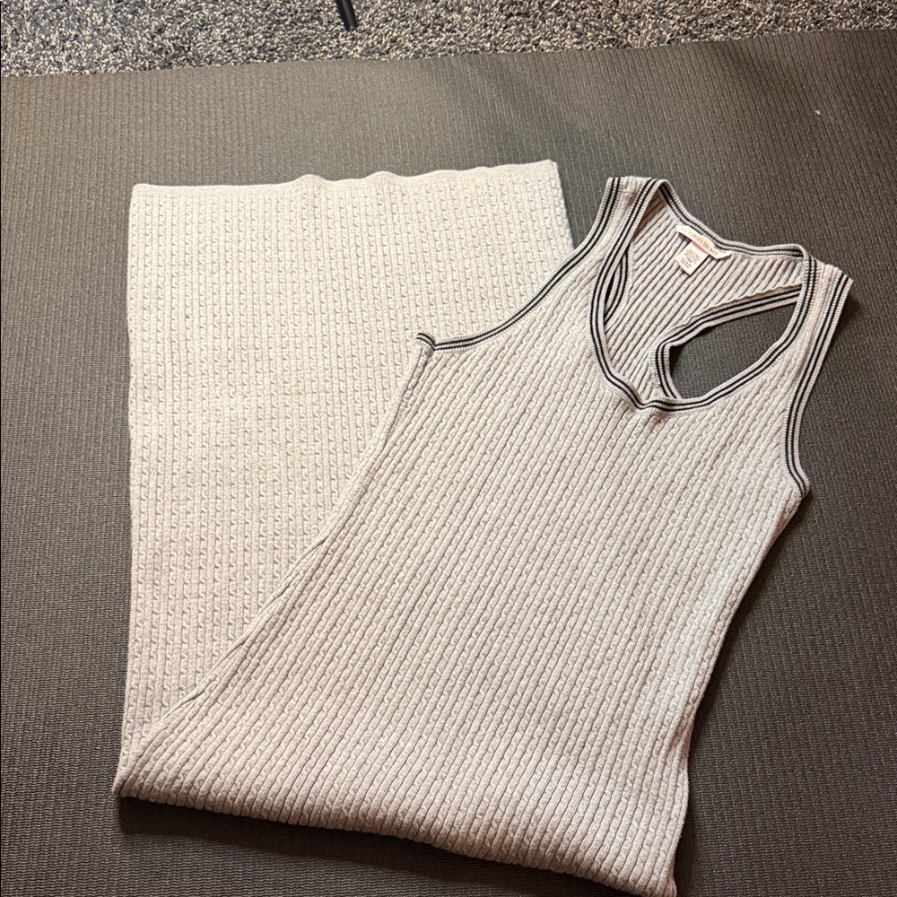 Victoria's Secret Gray and light green maxi dress bundle!